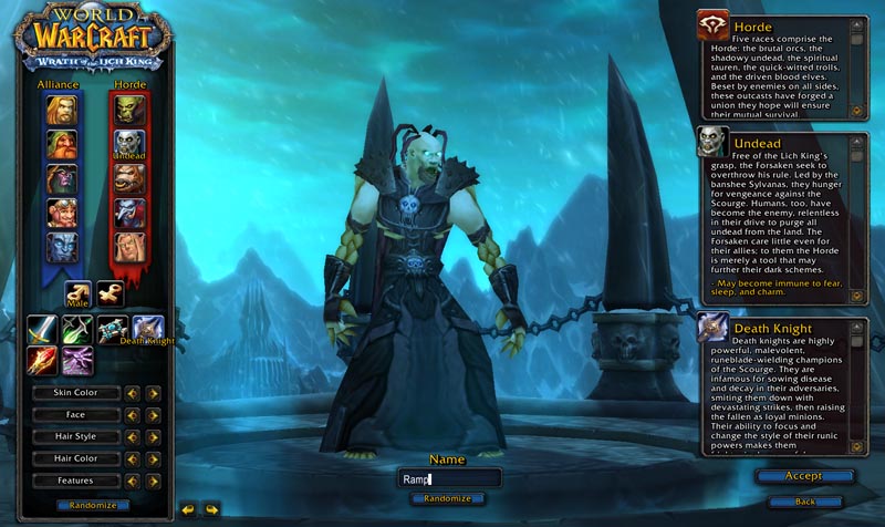 World of Warcraft Death Knights