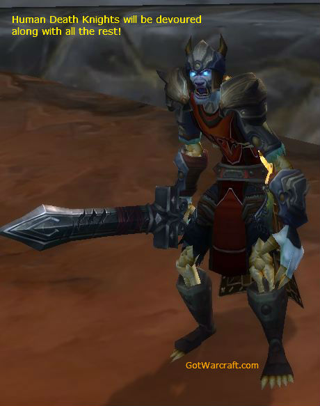 An Undead Death Knight's thoughts on Humans