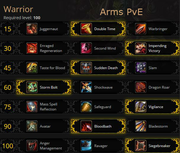 wow best arms warrior addons