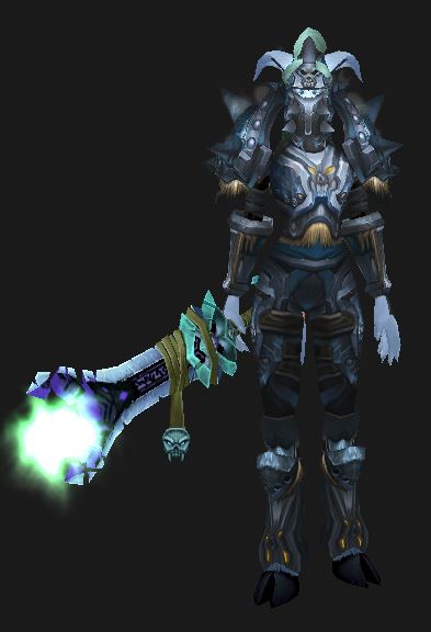 Blood Spec Draenei Tank in Koltira's Battlegear