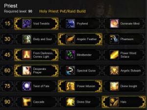 Mists of Pandaria Holy Priest Raid/PvE Build