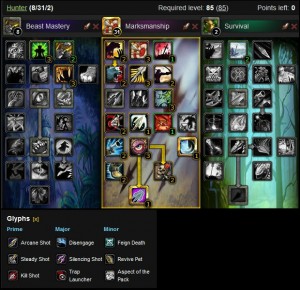 Marksmanship Hunter DPS Build