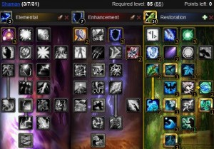 Restoration Shaman leveling build