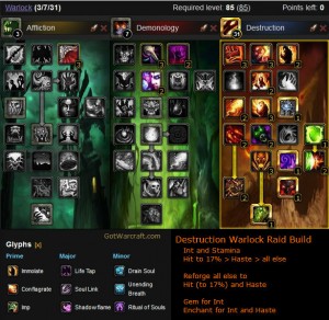 Destro 'lock Raid Build