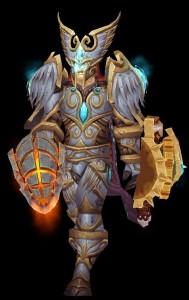 Human Holy Paladin in Tier 13 gear