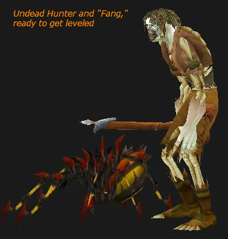 Fang and his Hunter pet