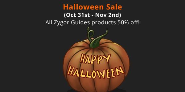 Zygor Guides Halloween Sale