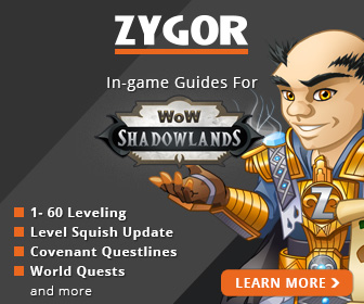 Level Fast through the Shadowlands, with Zygor!